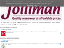 Tablet Screenshot of blog.jolliman.co.uk